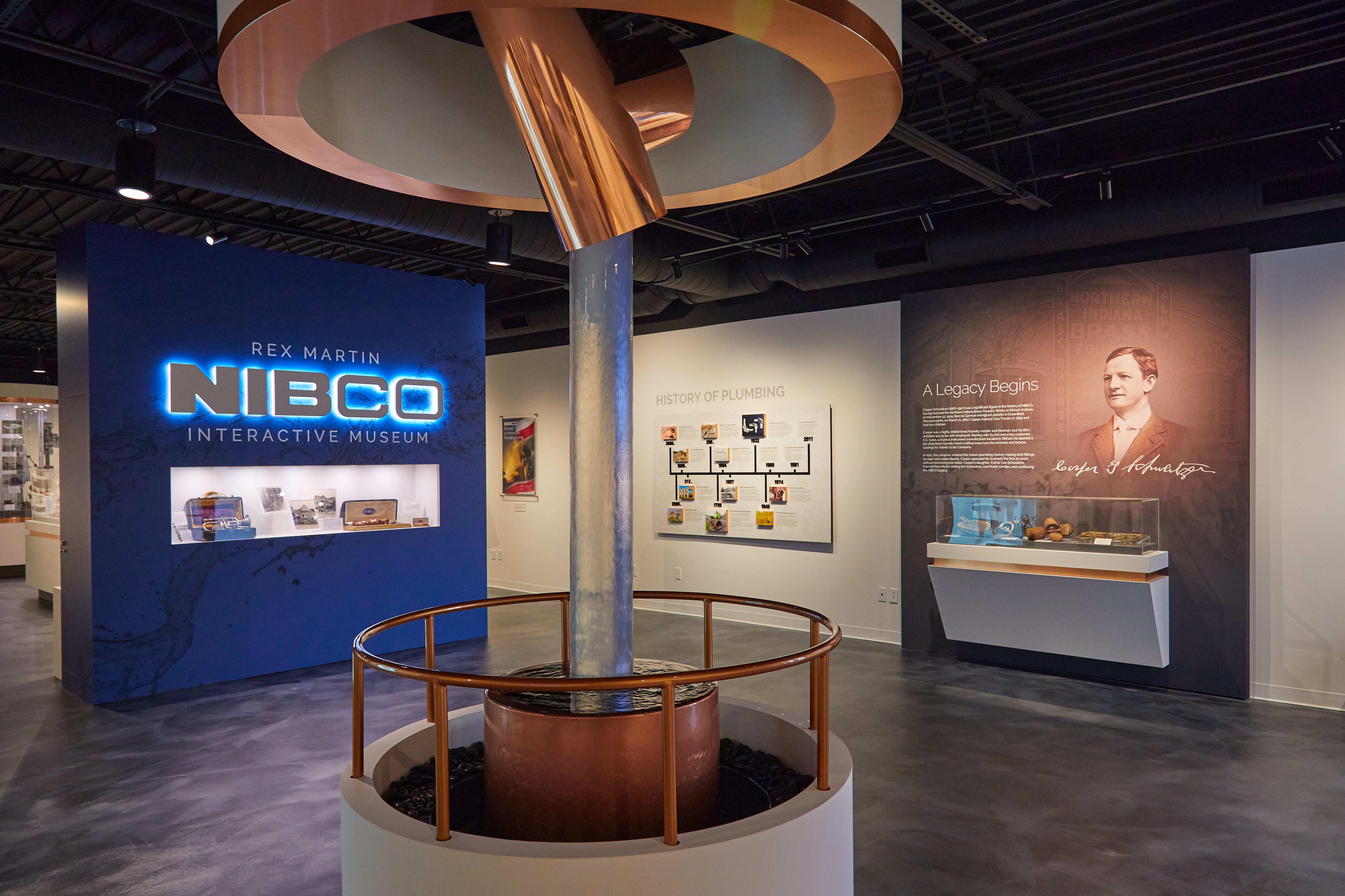 Rex Martin NIBCO Interactive Museum